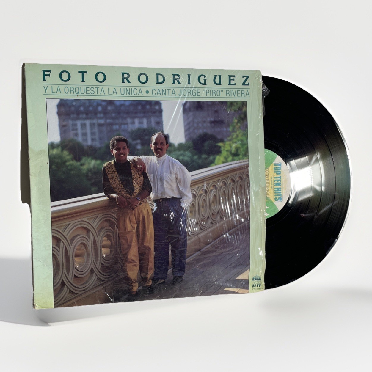 Foto Rodriguez y La Orquesta La Unica - Canta Jorge Piro Rivera LP Vinyl Record