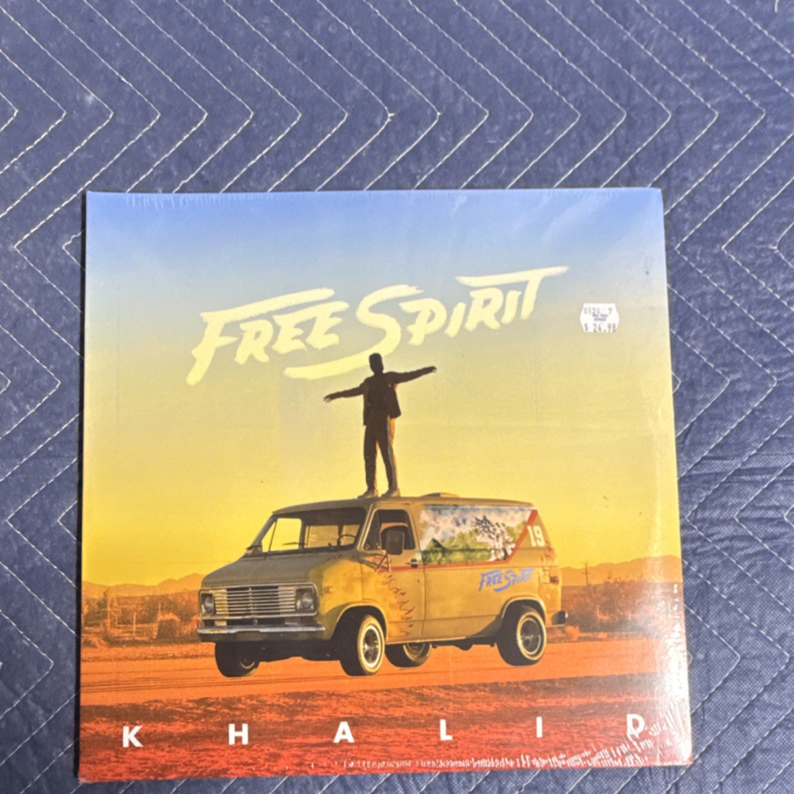 Khalid Free Spirit Vinyl Record Album RCA Multicolor English
