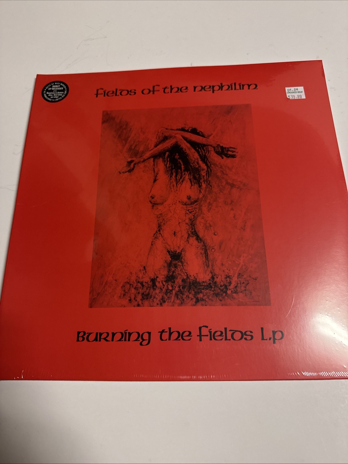 Fields Of The Nephilim - Burning The Fields (Red Vinyl) - Vinyl LP(x2) - RSD 202