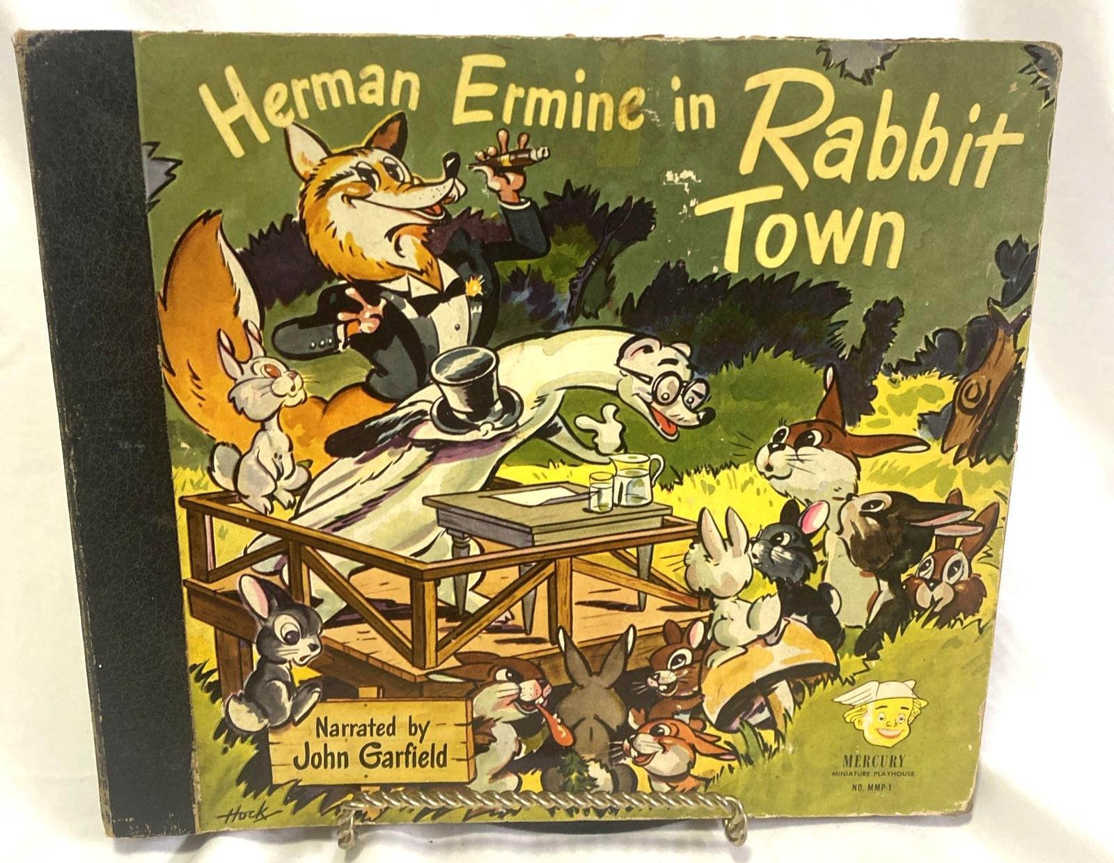Herman Ermine in Rabbit Town Narrated by John Garfield 1950s Vintage