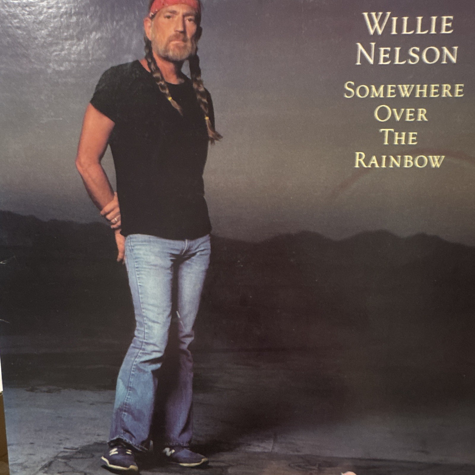Willie Nelson Somewhere Over the Rainbow Vinyl LP Record