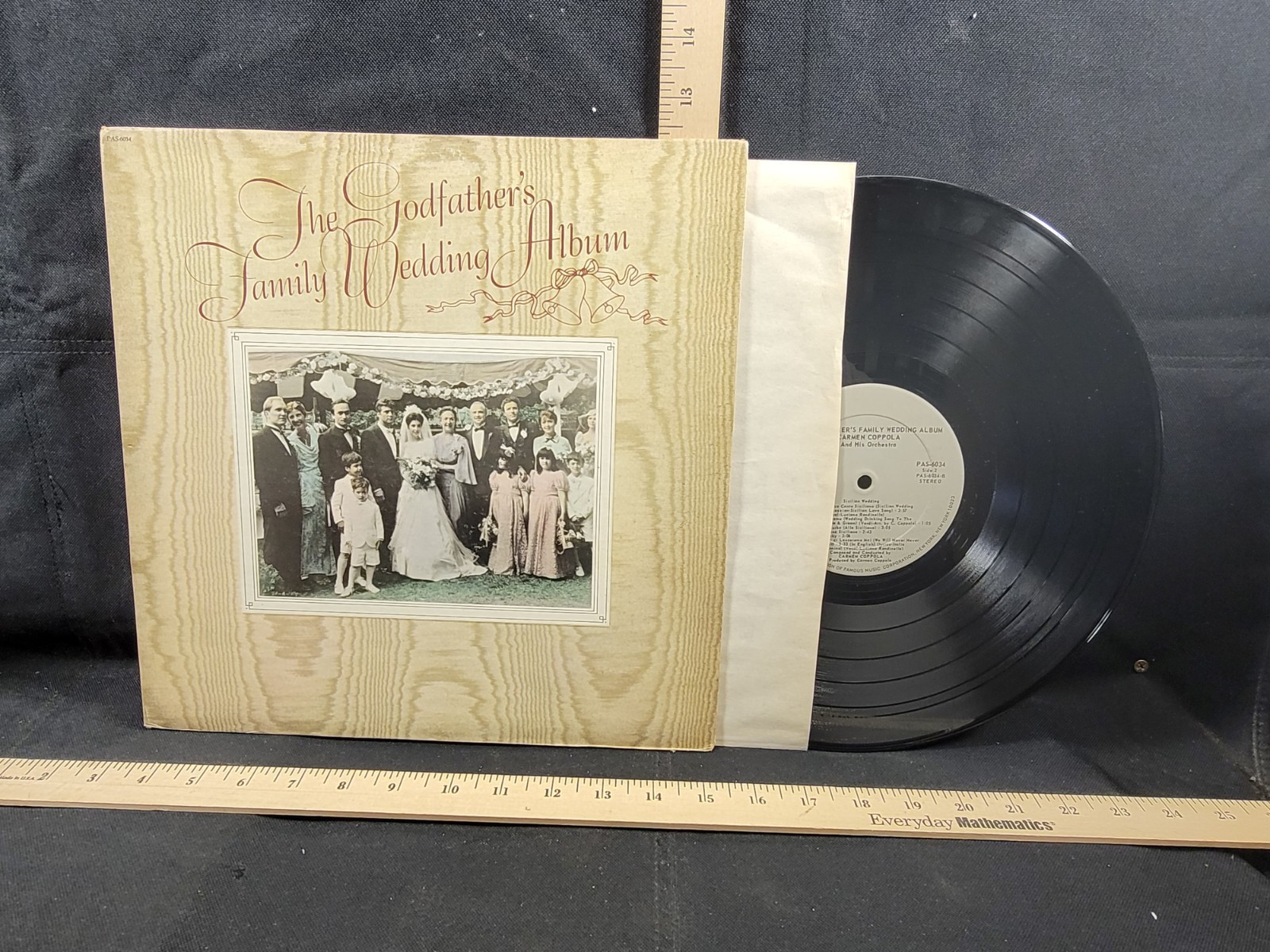 The Godfathers Family Wedding Album 33 LP Record Album Tested Plays 