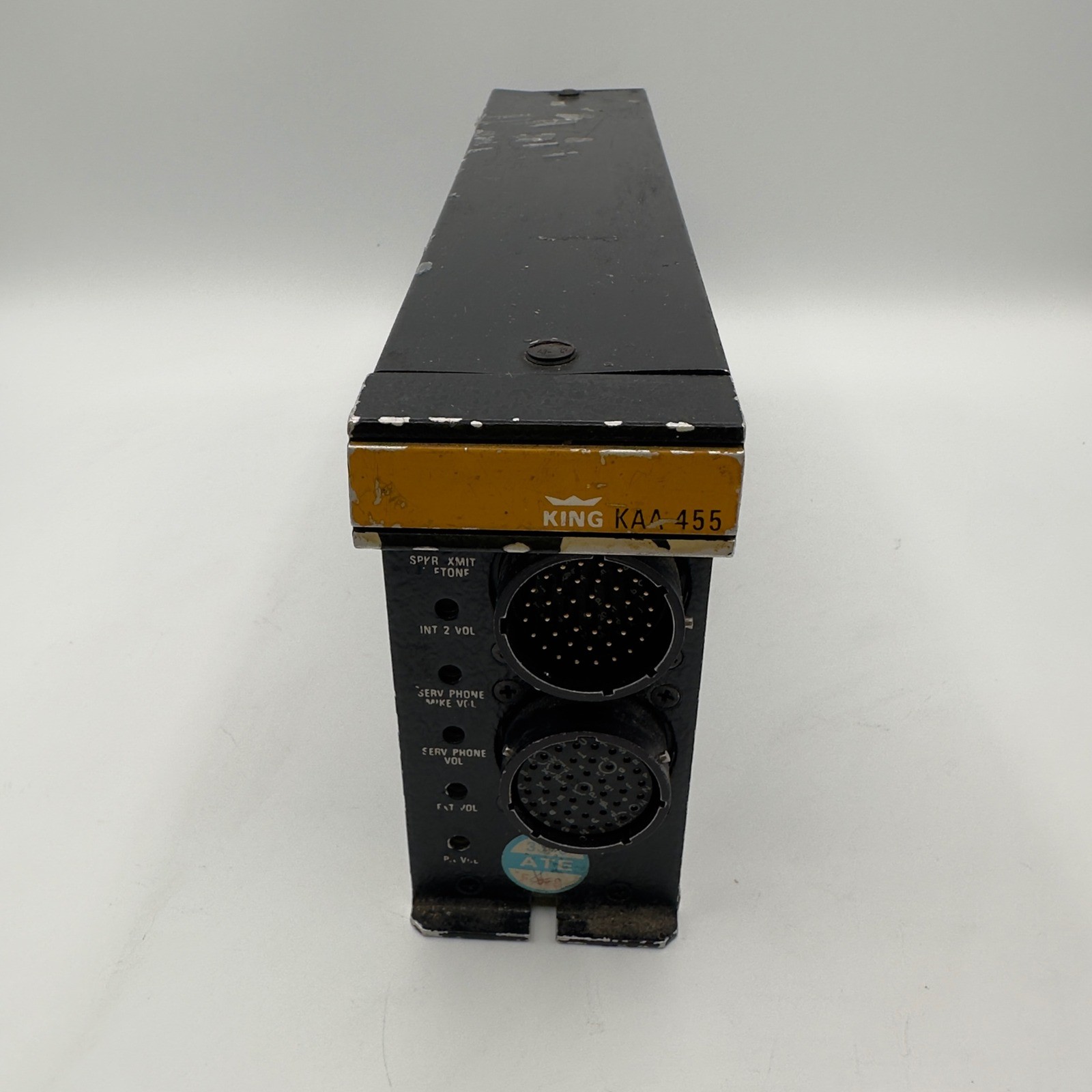 King KAA 455 Audio Control System Amplifier 071-2007 Mods 1-2 TSO C50b