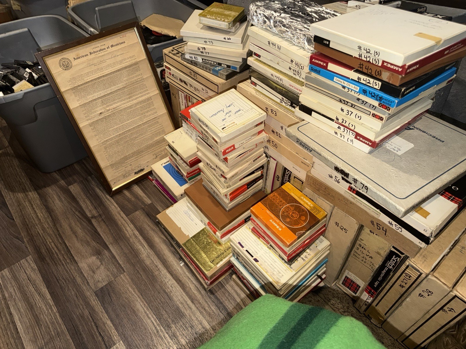 Bill Silva(William C.)Music Executive Archive - Master Reels, Records & Ephemera