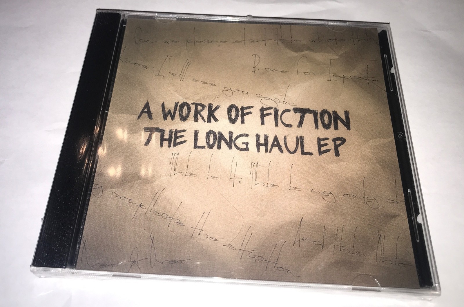 New Sealed A Work Of Fiction The Long Haul EP Pop Punk Alt Rock Ohio