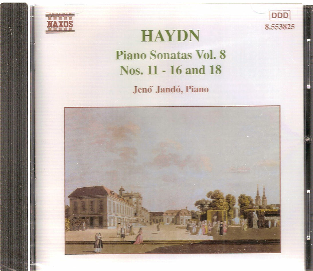Haydn: Piano Sonatas Vol.8 (CD, Oct-1998, Naxos (Distributor)) New #0920EL