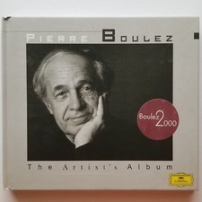 The Artist's Album Pierre Boulez Book Only No CD picture