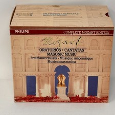 Mozart : Oratorios, Cantatas, Masonic Music Vol 22 6 CD Box Set Philips Complete picture