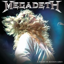 Megadeth - A Night In Buenos Aires (Purple & Black Splatter) [New Vinyl LP] Blac picture