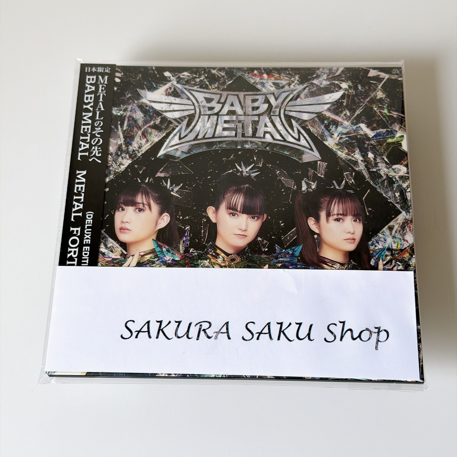 BABYMETAL METAL FORTH Limited Deluxe Edition CD + Sticker  Photocard