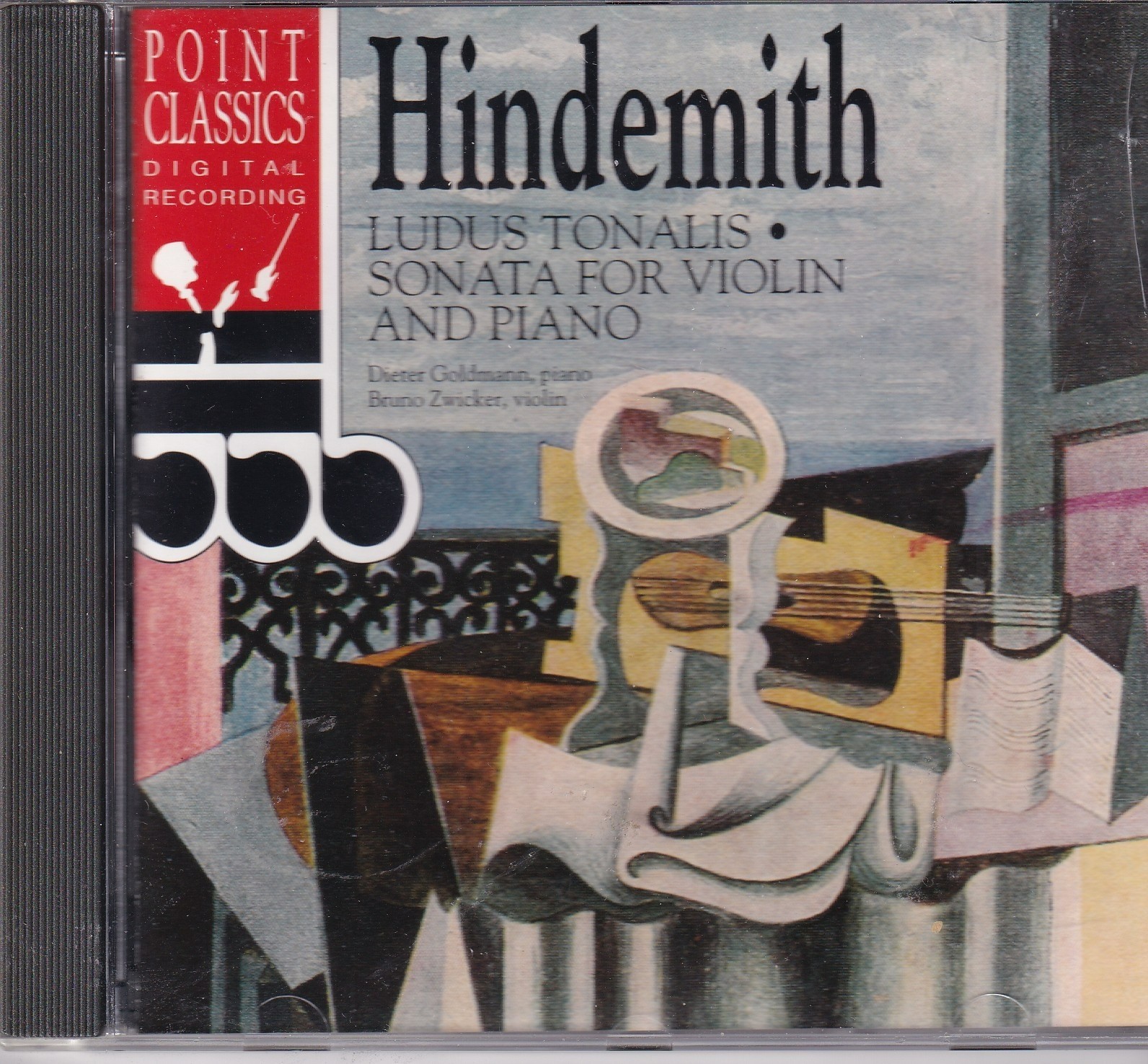 Hindemith: Ludus Tonalis / Sonata for violin & piano - Audio CD -
