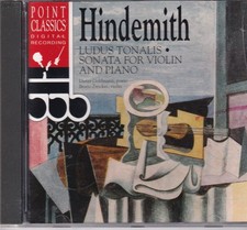 Hindemith: Ludus Tonalis / Sonata for violin & piano - Audio CD - picture