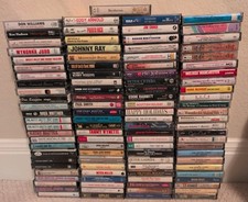 Huge Lot Of 100 Vintage Cassette Music Audio Tapes Classical Country Pop ++ (Q) picture