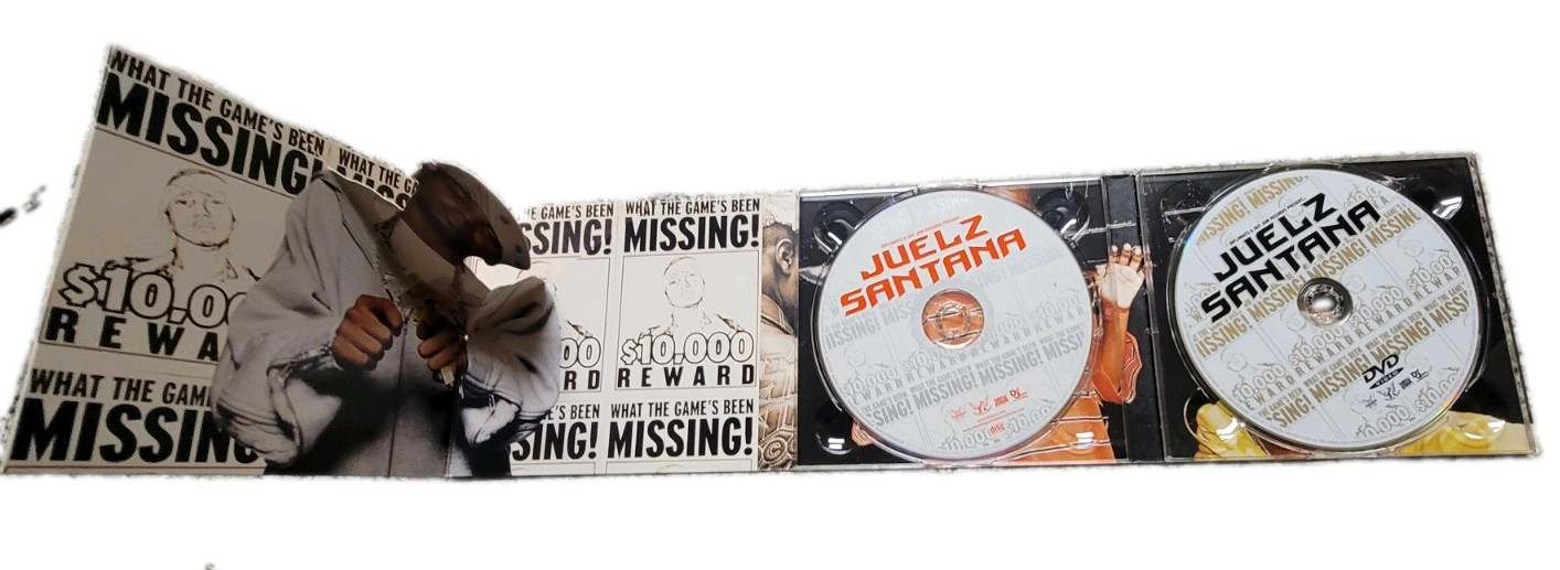 Juelz Santana - What the Game's Been Missing Rare 3D Pop Up Case (CD/DVD) 2005