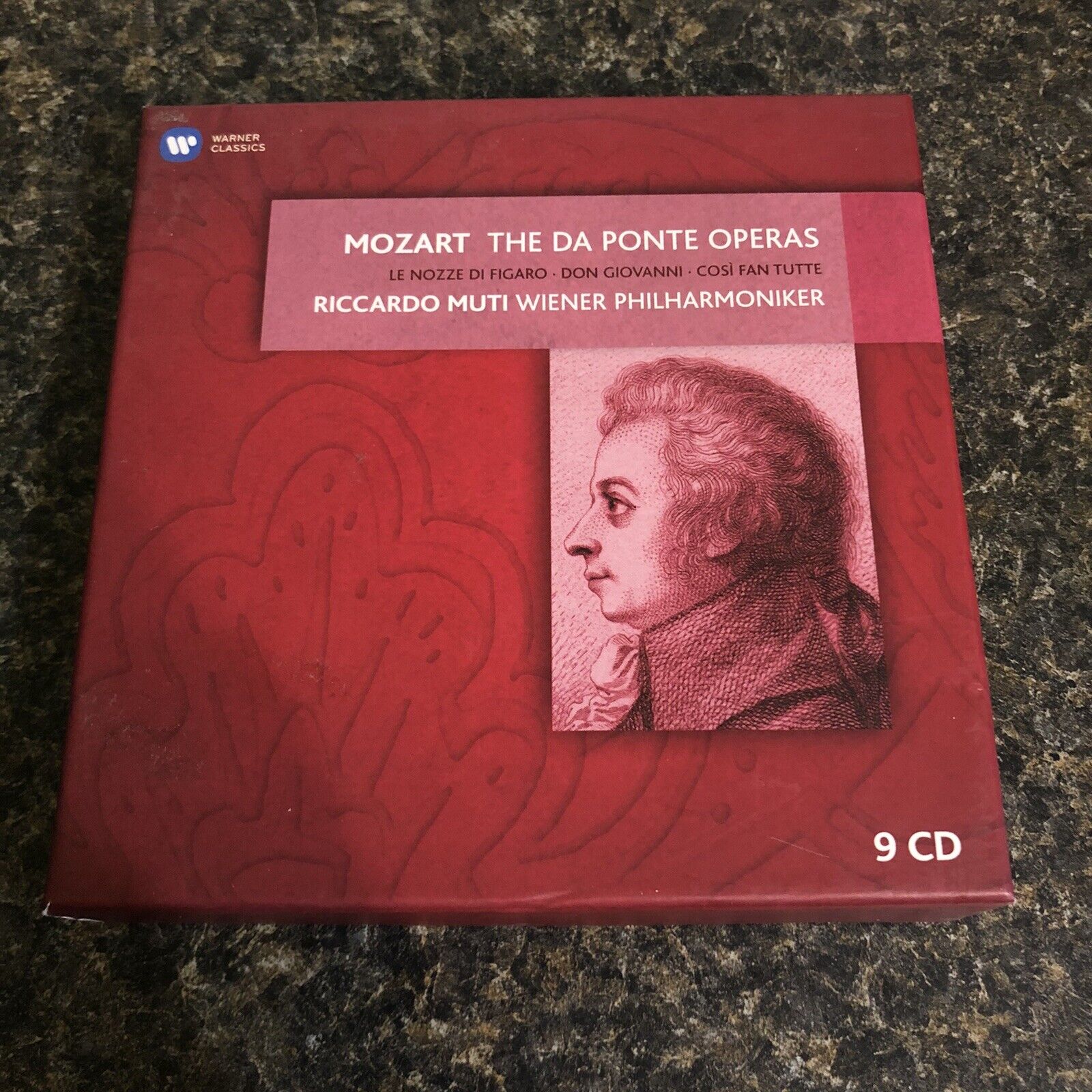 Mozart Da Ponte Operas 9 CD Box Set 2012 Le Nozzie Di Figaro Don Giovanni
