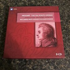 Mozart Da Ponte Operas 9 CD Box Set 2012 Le Nozzie Di Figaro Don Giovanni picture