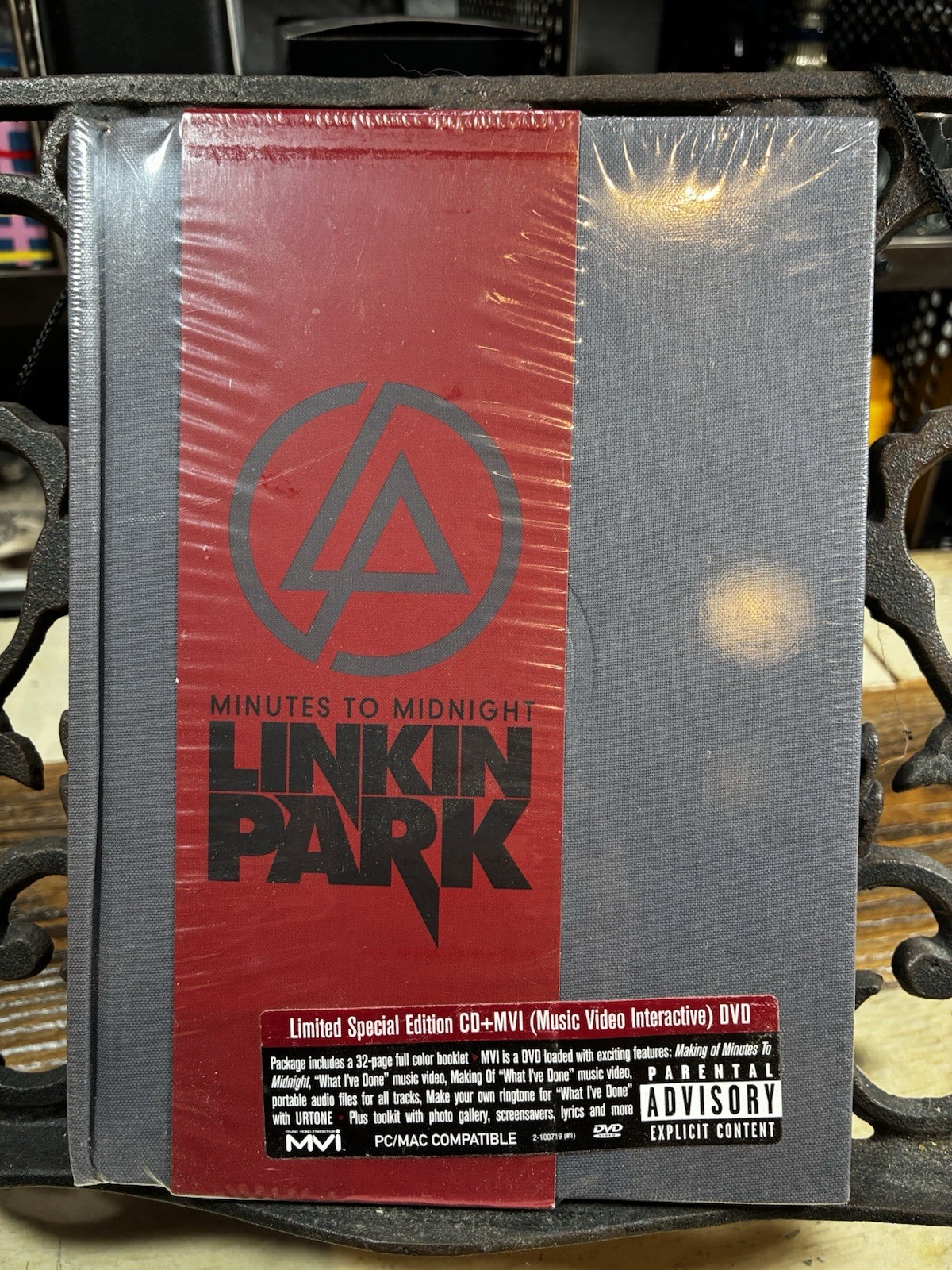 Linkin Park - Minutes To Midnight limited CD/DVD MVI sealed NEW RARE Sealed