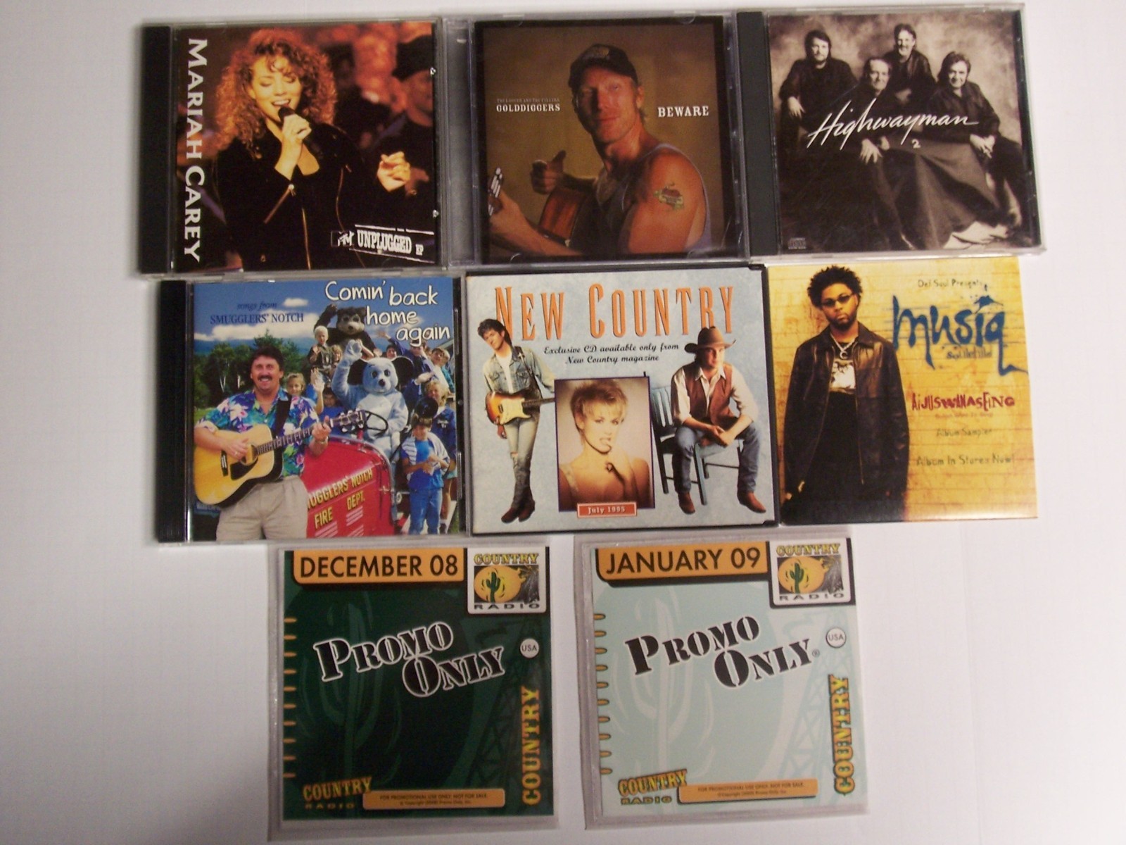 CD music: Rare Vintage lot-country-legends-promos-pop-hits & misses-1990-2008