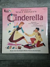 Sealed Punch 1959 Walt Disney Cinderella Movie Soundtrack Record 1207 DISNEYLAND picture