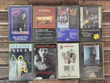 Lot of 8 Vtg Movie Soundtrack Audio Cassette Tapes picture