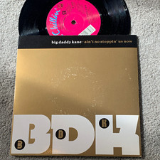 Big Daddy Kane - Ain't No Stoppin' Us Now 7” Black Vinyl 45 RPM W2635 picture