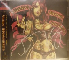 SIGNED Vamps Bloodsuckers CD DVD Asian Import +OBI HYDE Autographed RARE NEW f/s picture