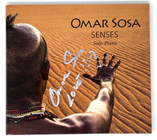 Omar Sosa Senses Solo Piano CD SIGNED Autographed Ota Records Jazz picture