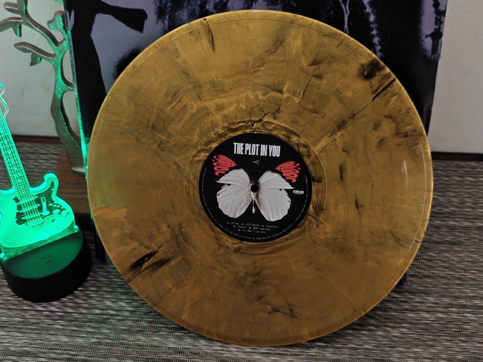 The Plot In You SIGNED Metallic Marble Vinyl