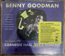 Benny Goodman Live 2-Disc CD Famous 1938 Carnegie Hall Jazz Concert 49 Track NEW picture