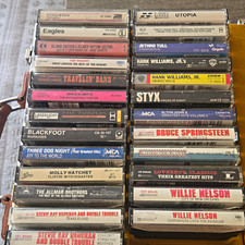 Various Artists Cassette Tape Lot Rock Country Blues Soundtracks w/ Jewel Cases picture