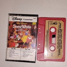 Disneyland Walt Disney Snow White Songs Cassette Disney Vintage Tape Music Songs picture