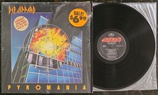 Def Leppard Pyromania 1983 Mercury 422-810 Hype Shrink Vinyl LP Vintage Record  picture
