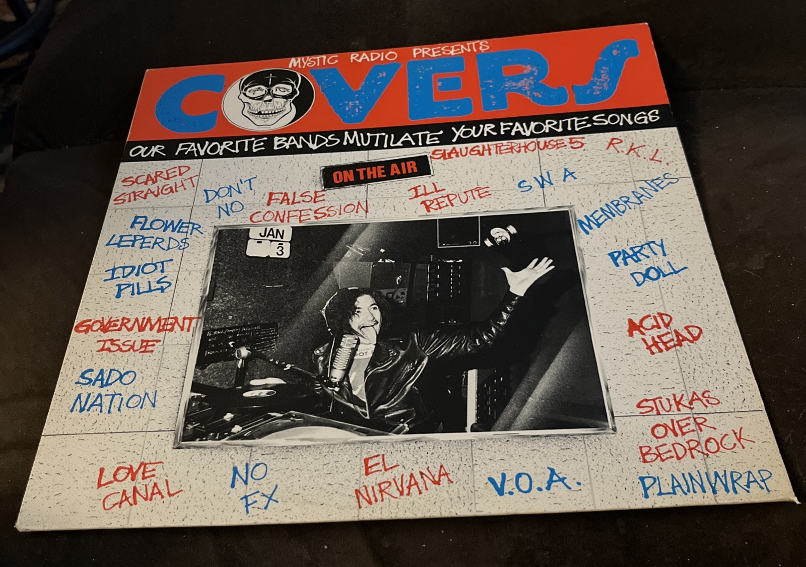 Covers: Our Favorite Bands Mutilate Your Favorite Songs Vinyl LP 1985 OOP/RARE