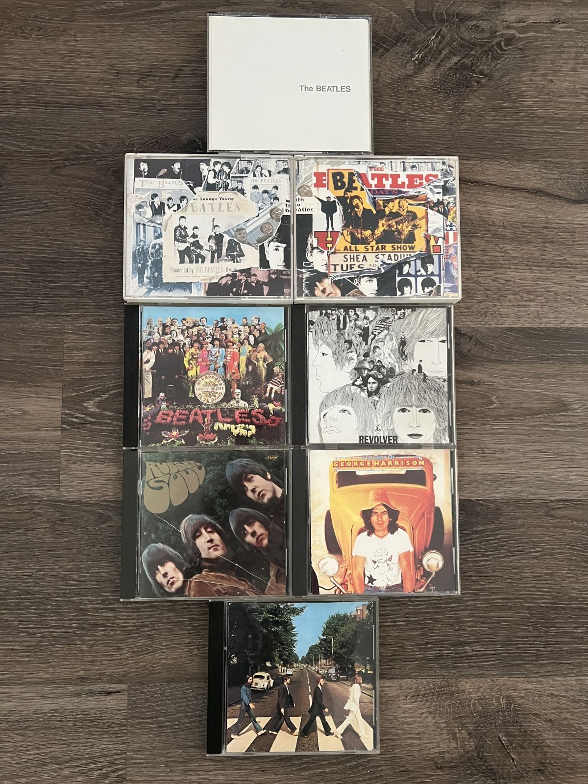 The Beatles Vintage CD Lot - 7 Albums (10 Discs Total)