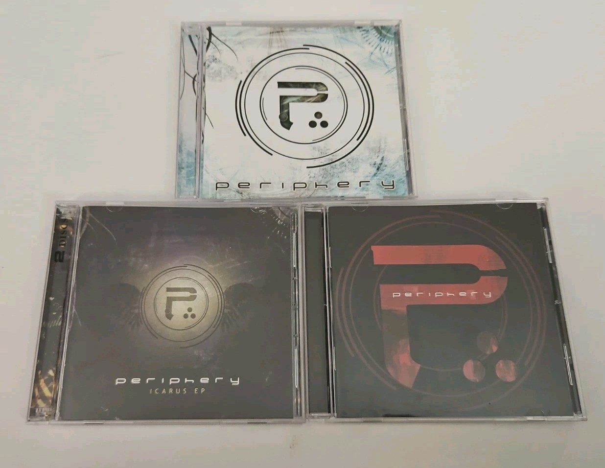Periphery 3 CD LOT *FIRST 3 RELEASES* PROG METAL DJENT *SEE DESCRIPTION* 