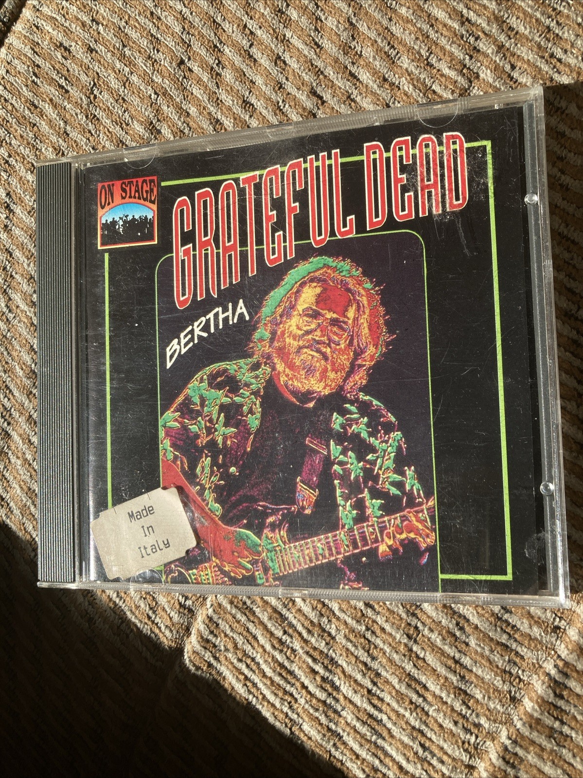 GRATEFUL DEAD ☠️ BERTHA RARE 1988 OAKLAND USA NEAR MINT CD 💿 ITALY 