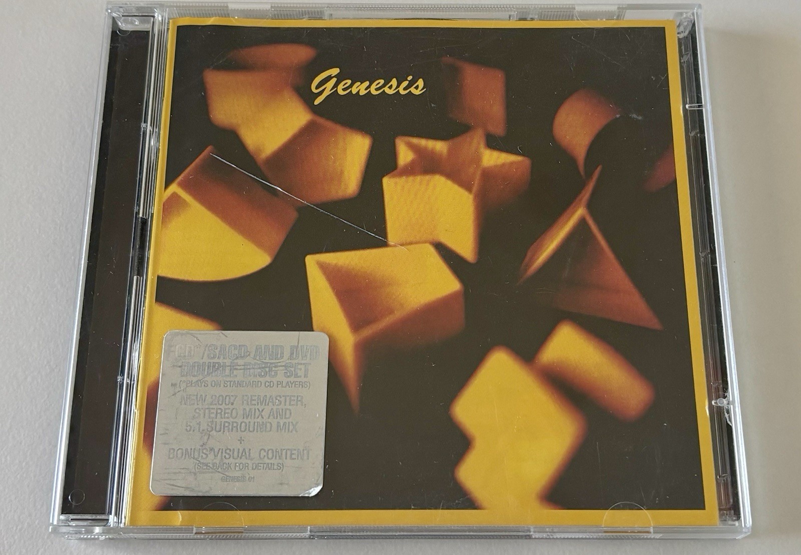 Genesis Self-Titled CD/SACD + DVD (PAL Format) from Box Set - 2 Discs