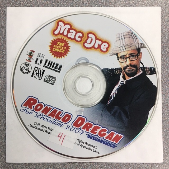 Mac Dre ‎– Ronald Dregan: Dreganomics CD (New/Generic Paper Sleeve) 2004