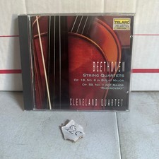 Beethoven - String Quartets CD 1993 Cleveland Quartet Classical Telarc picture