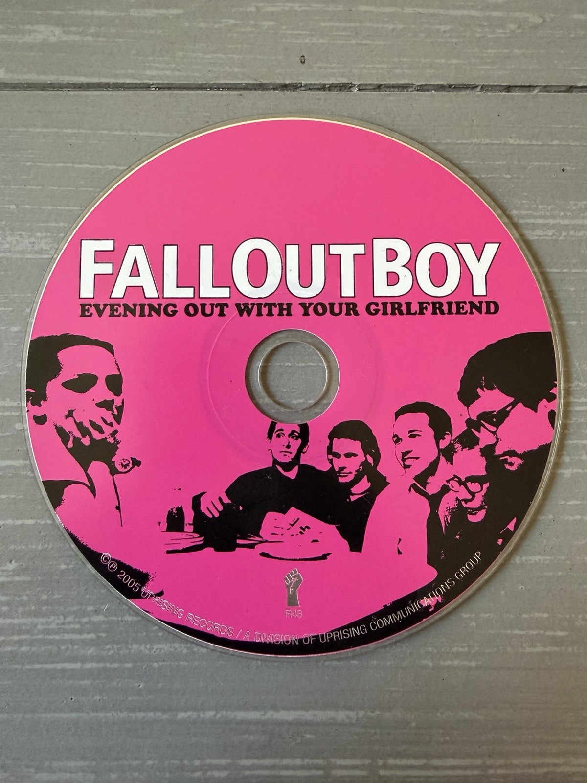 FALL OUT BOY Evening Out With Your Girlfriend CD (2005 UPRISING) RARE (CD Only)