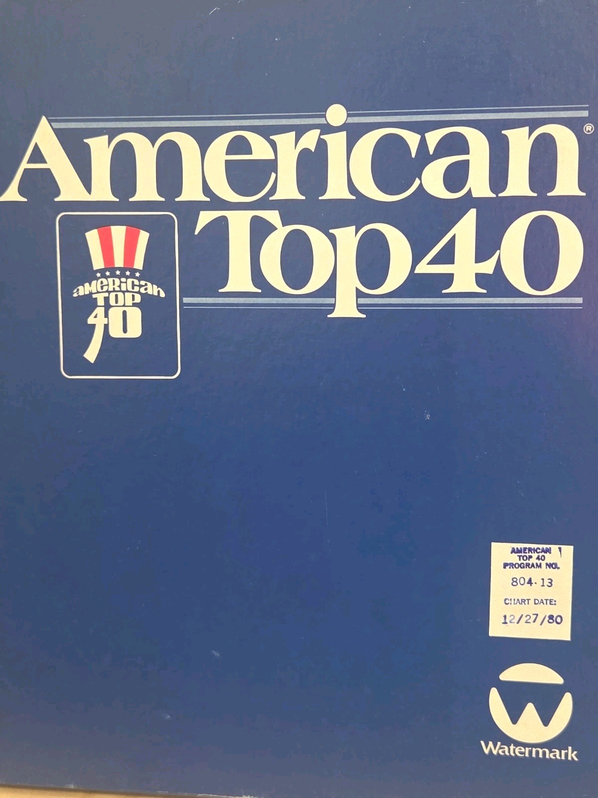1980 CASEY KASEM American Top 40 Top 100 Year End Pt1 4-LP Set 12/27/80 Mint