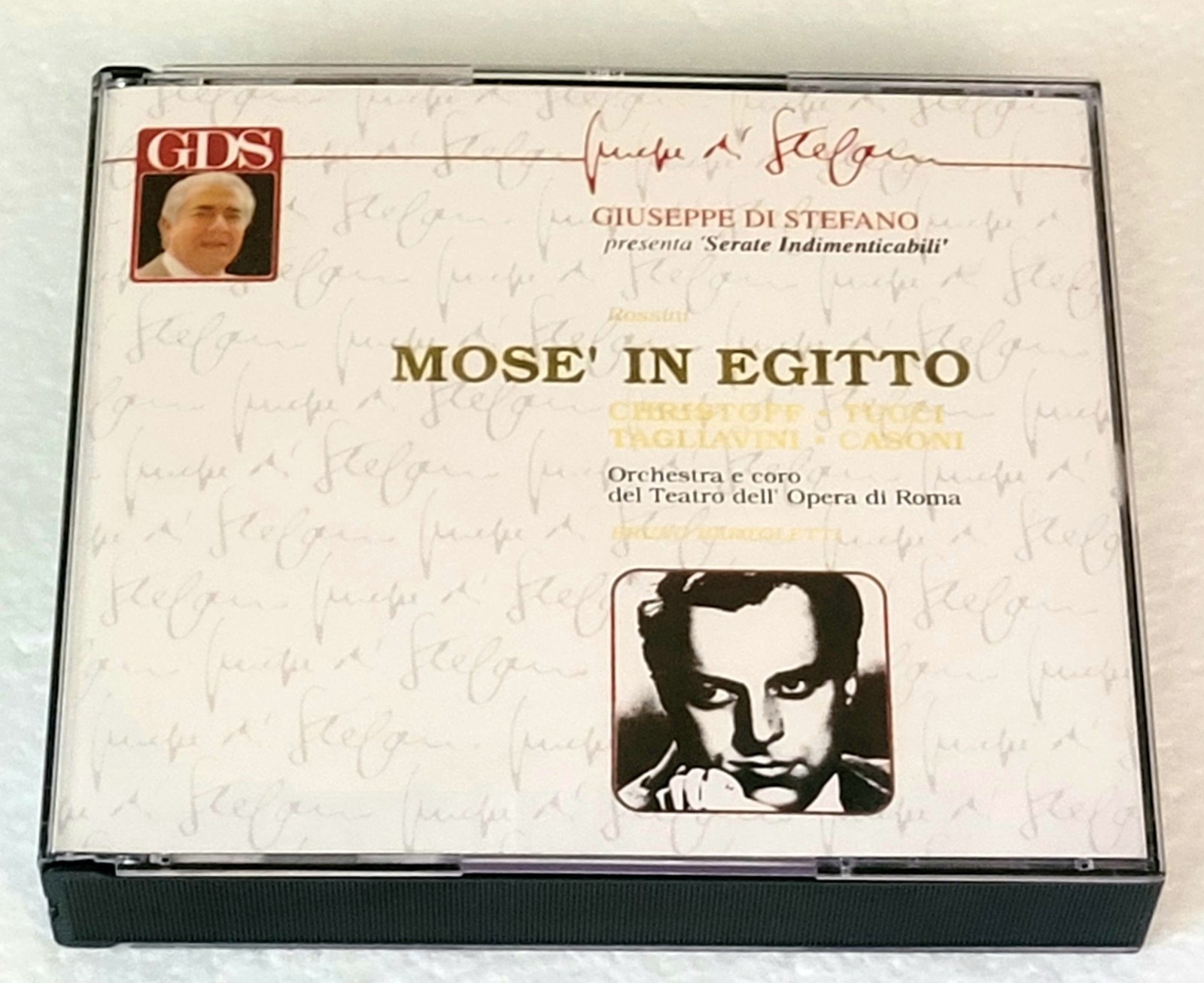Giuseppe Di Stefano: Mose in Egitto - Bruno Bartoletti - 2CDs W/Booklet - 7010
