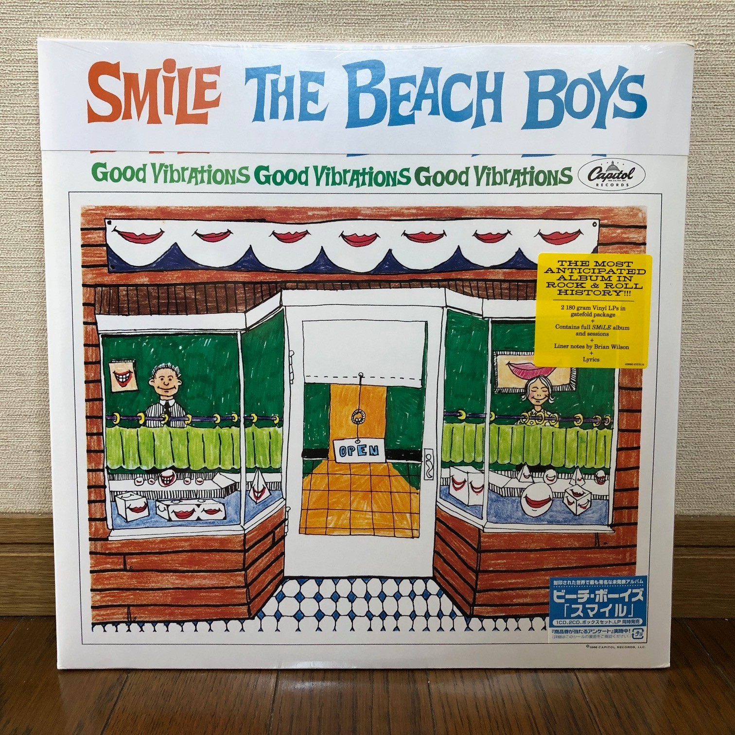 The Beach Boys - The Smile Sessions Capitol T2580 Vinyl 2LP 180g Mint