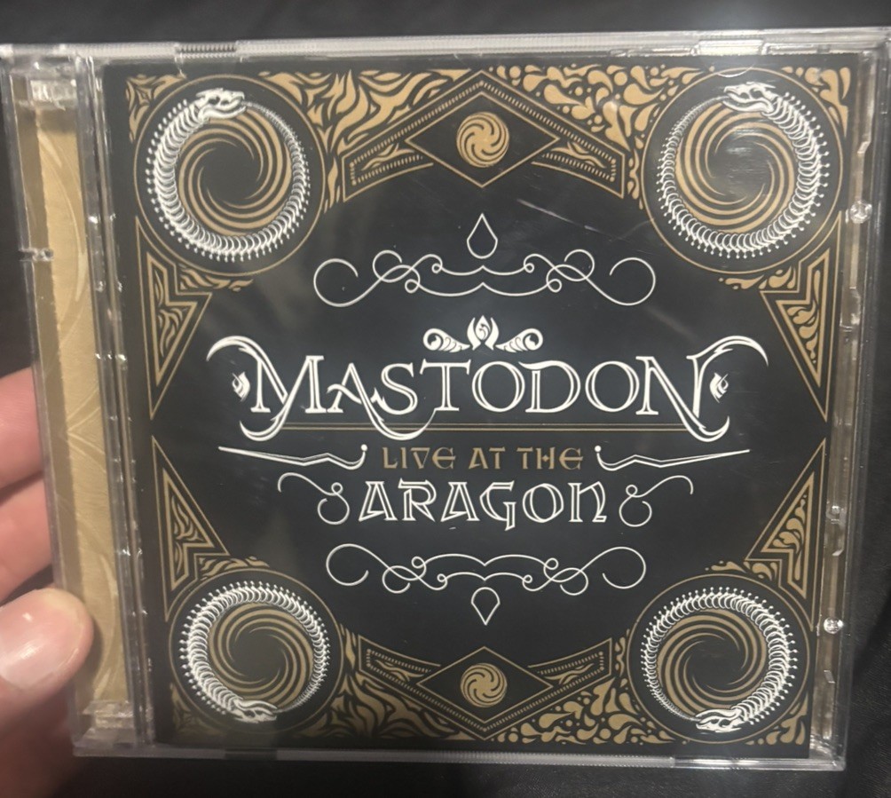 Mastodon LIVE AT THE ARAGON *2 Disc* CD Album