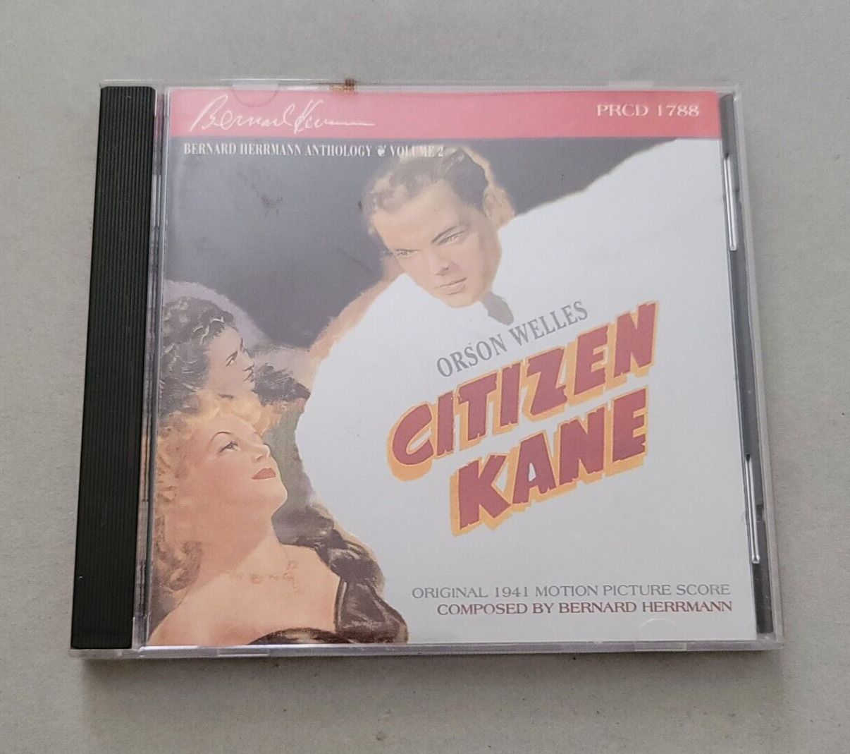 Bernard Herrmann Citizen Kane Original 1941 Motion Picture Score (CD 1991)