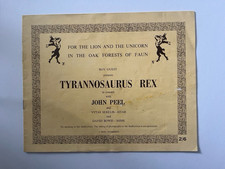 David Bowie - Tyrannosaurus Rex 1969 Program - Rare picture