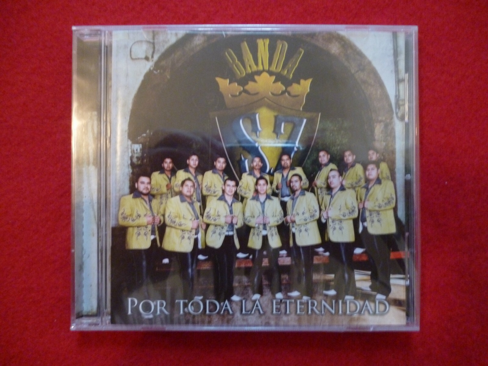 BANDA S7 POR TODA LA ETERNIDAD CD RARO 2010 SELLADO NUEVO.