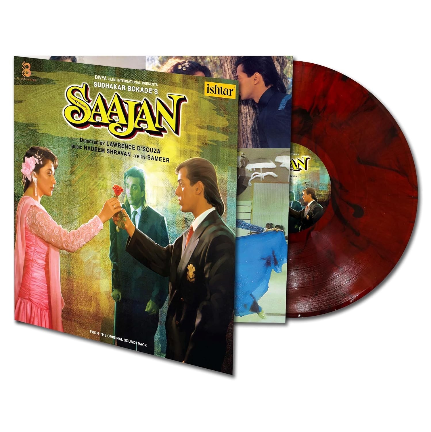 Saajan - New Bollywood LP Vinyl Record (Gatefold , 180 Grams)