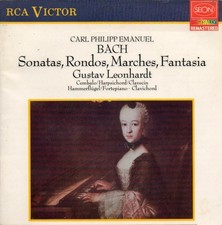 Carl Philipp Emanuel Bach - Gustav Leonhardt - Sonatas, Rondos, Marches, Fantasi picture