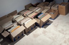 Lot Of 5 Mystery Vintage Records From Estate picture